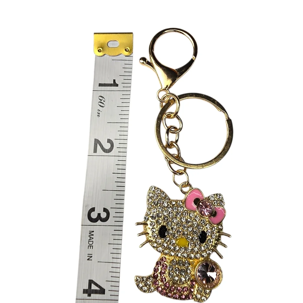 Hello Kitty Bling Bag Charm‎ Keychain